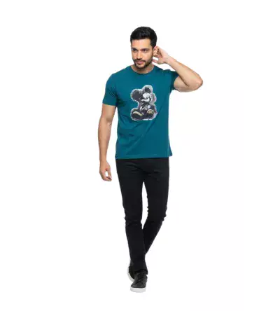 Ανδρική Μπλούζα με Στάμπα – Casual T-Shirt