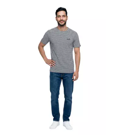 Ellesse Carten T-Shirt Ριγέ – Ανδρική Μπλούζα