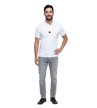 MRT Martini Ανδρική Μπλούζα Πόλο με Σχέδιο