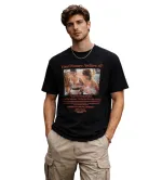 Vinyl Icon Strike T-Shirt Black Regular Fit – Ανδρική Μπλούζα