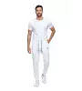 Vinyl Λευκό Παντελόνι Φόρμας Cotton Regular Fit | Core Sweatpants