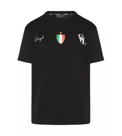 Vinyl CTY Boost Μαύρο T-Shirt Ανδρικό Regular Fit