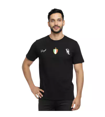 Vinyl CTY Boost Μαύρο T-Shirt Ανδρικό Regular Fit