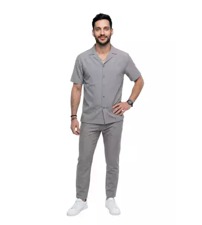 Ανδρικό Σετ Πουκάμισο με Παντελόνι | Κομψό Outfit
