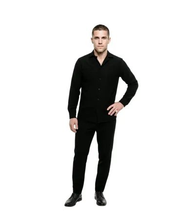 Ανδρικό Σετ Πουκάμισο με Παντελόνι | Κομψό Outfit