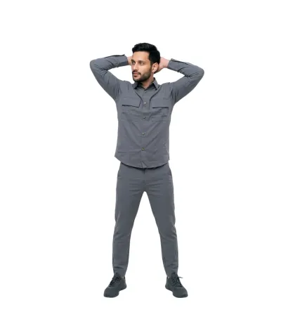 Ανδρικό Σετ Πουκάμισο με Παντελόνι | Κομψό Outfit