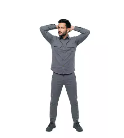 Ανδρικό Σετ Πουκάμισο με Παντελόνι | Κομψό Outfit