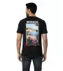 Vinyl City Power Μαύρο T-Shirt Ανδρικό Regular Fit