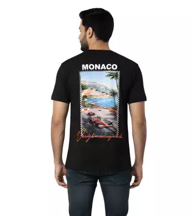 Vinyl City Power Μαύρο T-Shirt Ανδρικό Regular Fit