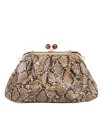 Τσάντα Λεοπάρ με Αλυσίδα | Animal Print Γυναικεία Τσάντα