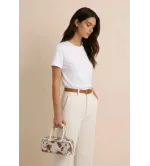 Μικρό Τσαντάκι Animal Print με Λουρί | Γυναικεία Τσάντα