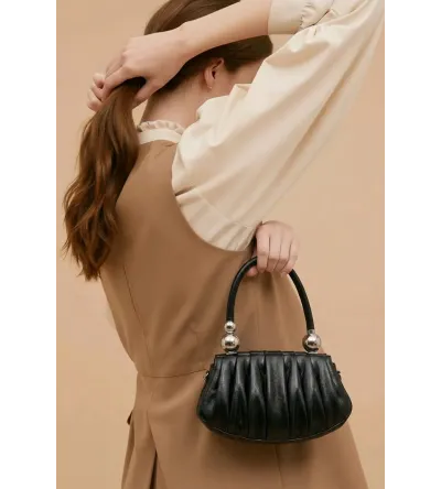 Μαύρο Τσαντάκι με Λουρί | Γυναικεία Τσάντα Καθημερινή