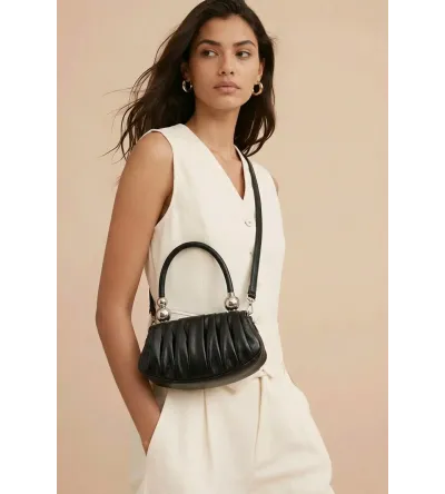 Μαύρο Τσαντάκι με Λουρί | Γυναικεία Τσάντα Καθημερινή