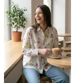 Γυναικείο Φλοράλ Πουκάμισο | Κομψό Floral Shirt