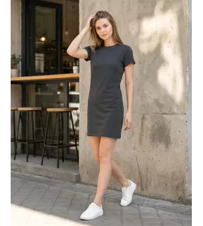 Κοντό Μακό Φόρεμα Slim Fit One Size | Γυναικείο Φόρεμα