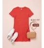 Κοντό Μακό Φόρεμα Slim Fit One Size | Γυναικείο Φόρεμα