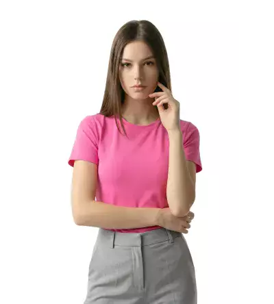 Γυναικείο Μονόχρωμο T-Shirt Regular Fit | Διαθέσιμο σε 8 Χρώματα