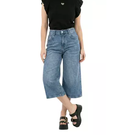 Γυναικείο Τζιν Παντελόνι 3/4 | Denim Capri Παντελόνι