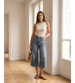 Γυναικείο Τζιν Παντελόνι 3/4 | Denim Capri Παντελόνι