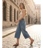 Γυναικείο Τζιν Παντελόνι 3/4 | Denim Capri Παντελόνι
