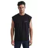 Oversized Αμάνικη Μπλούζα με Λογότυπο | Streetwear Style