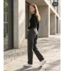 Γυναικείο Τζιν Animal Print με Στρας | Denim Jeans