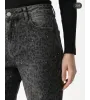 Γυναικείο Τζιν Animal Print με Στρας | Denim Jeans