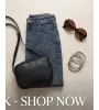 Γυναικείο Τζιν Animal Print Balloon Fit | Jeans