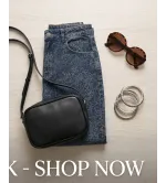 Γυναικείο Τζιν Animal Print Balloon Fit | Jeans