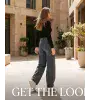 Γυναικείο Τζιν Animal Print Balloon Fit | Jeans