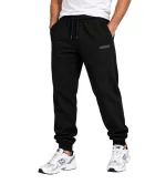 Vinyl Basic Sweatpants Black Ανδρικό Παντελόνι Φόρμας