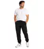 Vinyl Basic Sweatpants Black Ανδρικό Παντελόνι Φόρμας