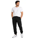 Vinyl Basic Sweatpants Black Ανδρικό Παντελόνι Φόρμας