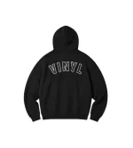 Vinyl Graphic Zipped Hoodie Black Ανδρική Ζακέτα