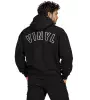 Vinyl Graphic Zipped Hoodie Black Ανδρική Ζακέτα