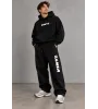 Vinyl Classic Printed Hoodie Black Ανδρικό Φούτερ