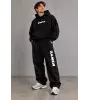 Vinyl Classic Printed Hoodie Black Ανδρικό Φούτερ