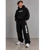 Vinyl Classic Printed Hoodie Black Ανδρικό Φούτερ