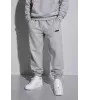 Vinyl Modern Basic Sweatpants Grey Melange Ανδρική Φόρμα