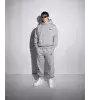 Vinyl Modern Basic Hoodie Grey Melange Ανδρικό Φούτερ