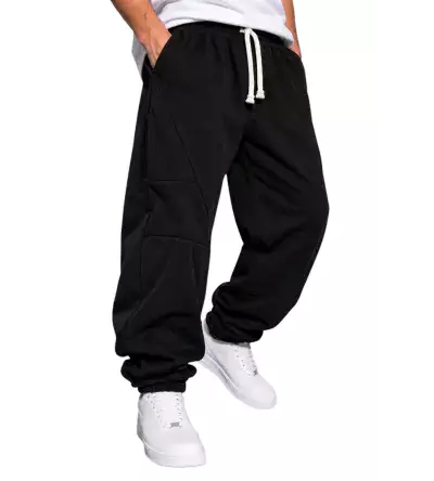 Ανδρικό Παντελόνι Φόρμας Baggy με Λάστιχο Κάτω