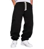 Ανδρικό Παντελόνι Φόρμας Baggy με Λάστιχο Κάτω