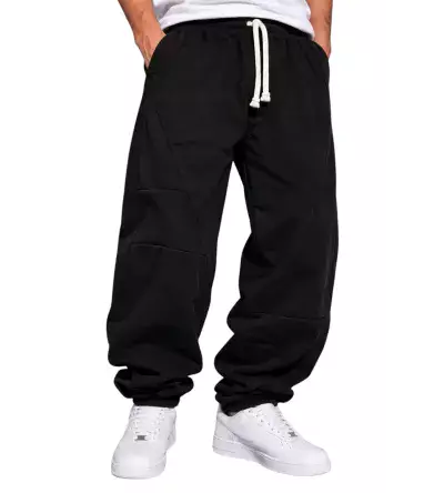 Ανδρικό Παντελόνι Φόρμας Baggy με Λάστιχο Κάτω