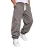 Ανδρικό Παντελόνι Φόρμας Baggy με Λάστιχο Κάτω