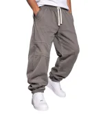 Ανδρικό Παντελόνι Φόρμας Baggy με Λάστιχο Κάτω