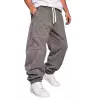 Ανδρικό Παντελόνι Φόρμας Baggy με Λάστιχο Κάτω