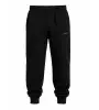 Vinyl Modern Basic Sweatpants Black | Χοντρή Ανδρική Φόρμα