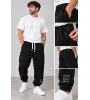 Ανδρική Φόρμα Baggy Fit με Λάστιχο Κάτω | Φούτερ