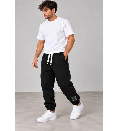 Ανδρική Φόρμα Baggy Fit με Λάστιχο Κάτω | Φούτερ