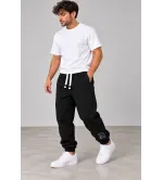 Ανδρική Φόρμα Baggy Fit με Λάστιχο Κάτω | Φούτερ